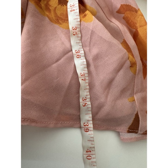 City Chic Dress Women L/20 Plus Floral V-Neck Mini Summer Vacation Formal New‎ - Picture 8 of 9